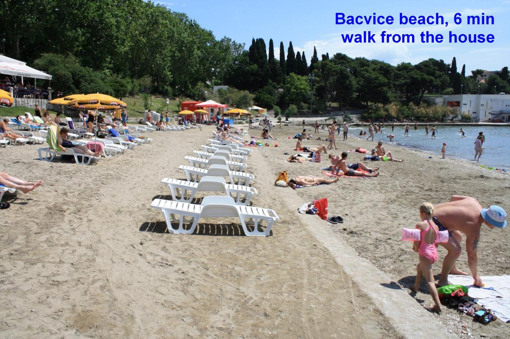 Villa Violeta With The Sea View, 3 Min Walk To The Beach Split Exterior photo